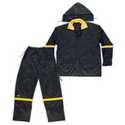 Large Deluxe Nylon 3-Piece Rain Suit
