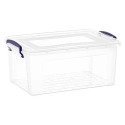 9-1/2-Quart Clear Plastic Eeep Storage Container With Lid