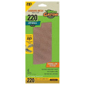 10-1/2-Inch X 4-1/2-Inch 220-Grit Very Fine Drywall Sanding Mesh, 4-Pack