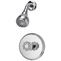Chrome 1-Handle Shower Faucet - WaterSense Certified