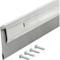 48-Inch Aluminum And Vinyl Deluxe Door Sweep