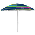 7-Foot Multi-Color Beach Canopy Umbrella