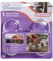 Clear, Stove And Oven Knob Cover, 5-Pack