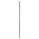 1/2 X 44-Inch Black Steel Classic Stair Baluster, Powder-Coated/Semi-Matte Finish