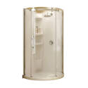 Olympia 105760-L-000-001 Shower Kit, 36 In W, 78 In H, Acrylic, Chrome