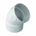 6-Inch Hub Genova 400 Series 40660 Pipe Elbow 45 Deg