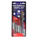 Punch & Chisel Set, 5-Piece