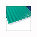 26-Inch X 12-Foot Green PVC Corrugated Roofing Panel