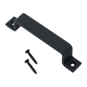 Matte Black Basic Barn Door Handle