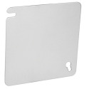 4-Inch Square Blank Cover