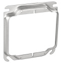 4-Inch X 1/2-Inch Raised Square 2-Gang Device Ring