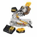 DeWALT Dcs361m1 Sliding Miter Saw, 7-1/4 In Dia Blade, Black/Yellow
