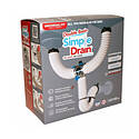 White 1-1/2-Inch Double Basin Kitchen Sink Drain