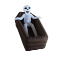 Inflatable Skeleton In Coffin