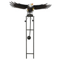 56-Inch Metal Eagle Rocking Garden Stake