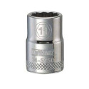 3/8-Inch Drive 11-mm Socket 12-Point Hand Socket