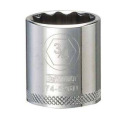 3/8-/inch Drive 3/4-Inch Socket 12 Point Hand Socket