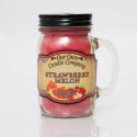 13-Ounce Strawberry Melon Mason Jar Candle