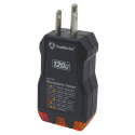 Receptacle Tester, 120 Volt AC