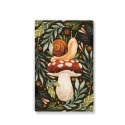 Snail And Mushroom Layflat Notebook