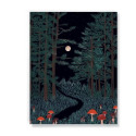 Moonrise Forest Medium Layflat Notebook