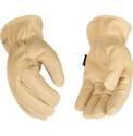 Extra-Large Hydroflector Lined Water-Resistant Grain Cowhide Driver Glove
