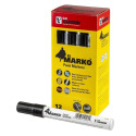 El Marko® Black Paint Marker, Medium Valve Tip, 12-Pack