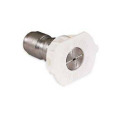 3-Inch Orifice White 40-Degree High-Pressure Nozzle