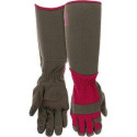 Small/Medium Magenta Gauntlet Extended Sleeve Glove