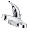 Chrome 1-Handle Bathroom Sink Faucet With Drain, 4 in. Centerset - WaterSense® Certified