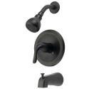 Venetian Bronze 1-Handle Tub & Shower Trim Kit - 1-Function Showerhead, 1.75 GPM, Pressure Balance VERSITECH® Valve Included