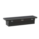 69 Inch Matte Black Aluminum Secure Lock Low Profile Tool Box