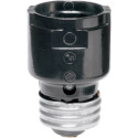 Light Socket Extender Black