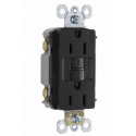radiant® 15-Amp 125-Volt Spec Grade Self-Test GFCI Duplex Receptacle, 1-Pack, Black