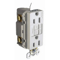 15-Amp White Tamper-Resistant Self-Testing AFCI/GFCI Receptacle