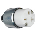 Armored Connector, 20-Amp, 250-Volt