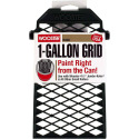 1-Gallon Snap Screen Bucket Plastic Grid