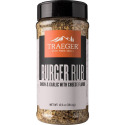 Burger Rub, Onion & Garlic with Cheese Flavor, 12.5-Ounce
