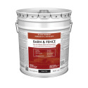 Barn And Fence Black Oil Based Paint, 5-Gallon