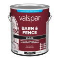 Barn And Fence Black Oil Based Exterior Paint, 1-Gallon
