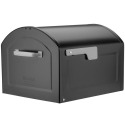 Black Centennial Extra-Large Post Mount Mailbox