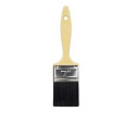 Flat Sash Paint Brush — 2 in., Polyester Filament, Plastic Handle, Disposable