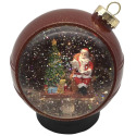 6-Inch Christmas Scene Acrylic Christmas Ornament Snow Globe