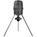 250-Pound Black Gravity Deer Feeder