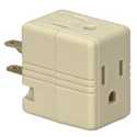 3-Outlet Ivory Cube Tap