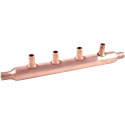 4-Port Open Copper PEX Manifold
