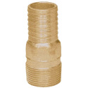 Male Adapter Insert Connection — 1 in., Red Brass, Certified Lead-Free