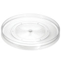 11-Inch Turntable, Plastic, Clear