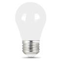 Enhance® Frost Glass Filament 60-Watt Equivalent A15 E26-Medium Daylight Dimmable LED Light Bulb, 2-Pack