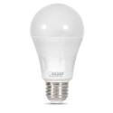 Feit Electric Bpa19/B/Laser/Led LED Bulb, 120 V, 4.7 W, E26 Medium, A19 Lamp, Blue/Bright White Light